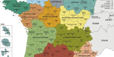Mapa de Francia