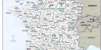 Mapas fuera de línea Francia